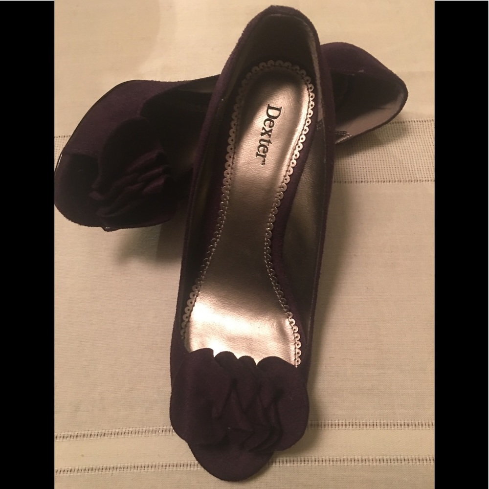 Dexter Purple wedges 61/2, used, Good Condition.